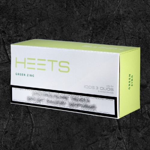 Стики Heets Green Zing (Стики Хитс Грин Зинг Салатовые)